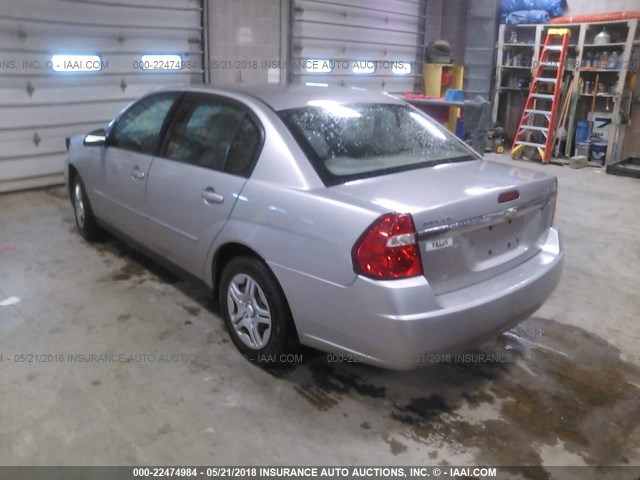 1G1ZS58F38F134851 - 2008 CHEVROLET MALIBU LS 银色 照片 3