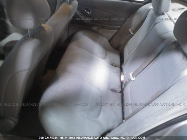 1G1ZS58F38F134851 - 2008 CHEVROLET MALIBU LS 银色 照片 8