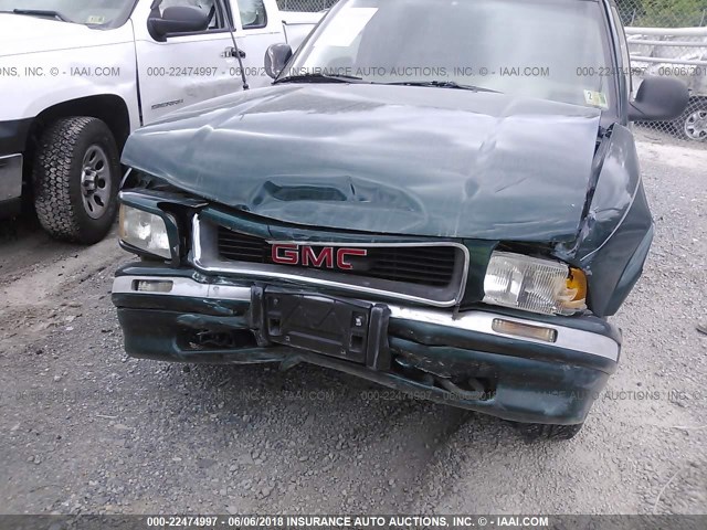 1GKDT13W9T2545156 - 1996 GMC JIMMY GREEN photo 6