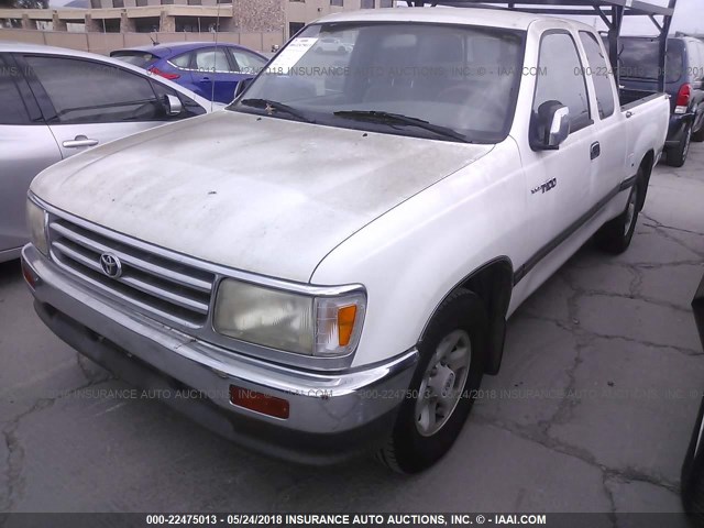 JT4TN14D8W0042474 - 1998 TOYOTA T100 XTRACAB SR5 WHITE photo 2