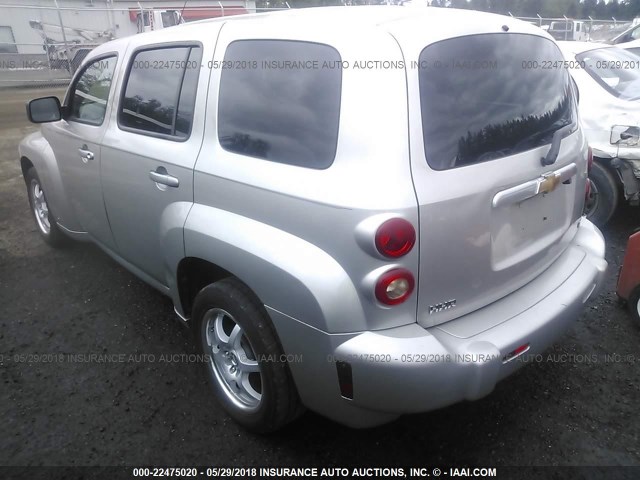 3GNDA13D37S623593 - 2007 CHEVROLET HHR LS SILVER photo 3