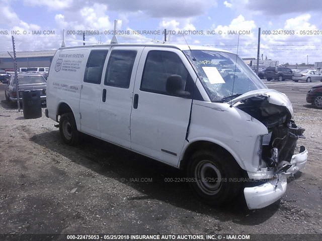 1GTEG15M6W1099672 - 1998 GMC SAVANA G1500 WHITE photo 1