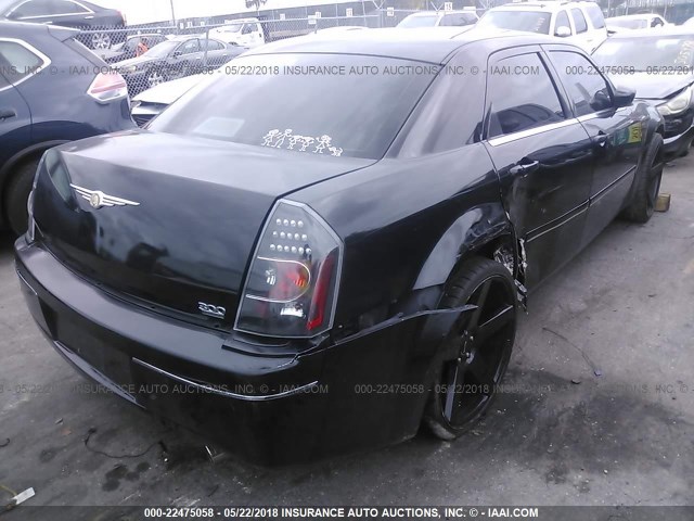 2C3AA53G65H667718 - 2005 CHRYSLER 300 TOURING BLACK photo 6