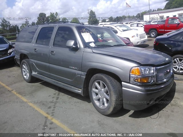 1GKFK66U05J233013 - 2005 GMC YUKON XL DENALI GRAY photo 1