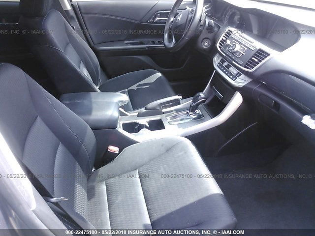1HGCR2F56EA276722 - 2014 HONDA ACCORD SPORT Сұр фото 5