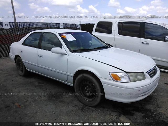 4T1BG22K91U859303 - 2001 TOYOTA CAMRY CE/LE/XLE 白色 照片 1