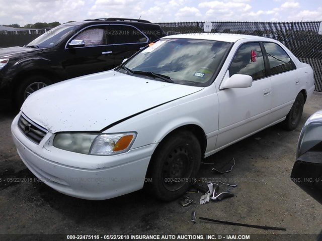 4T1BG22K91U859303 - 2001 TOYOTA CAMRY CE/LE/XLE 白色 照片 2