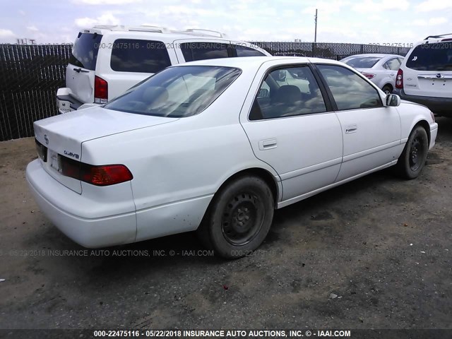 4T1BG22K91U859303 - 2001 TOYOTA CAMRY CE/LE/XLE 白色 照片 4