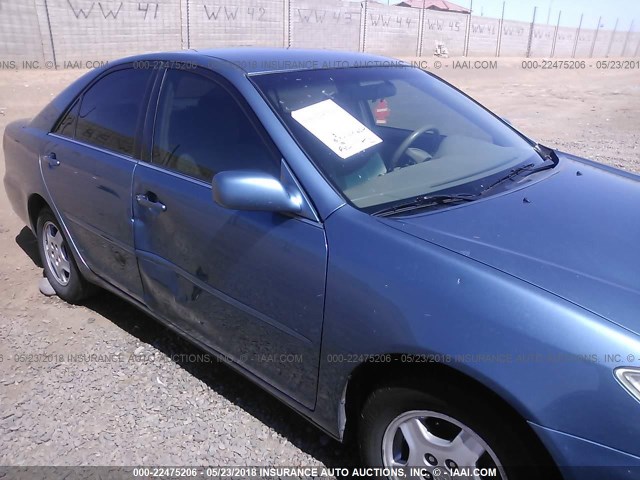 4T1BF32K03U557040 - 2003 TOYOTA CAMRY LE/XLE/SE 蓝色 照片 6