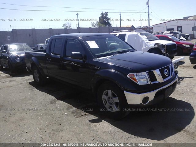 1N6AD09U88C430378 - 2008 NISSAN FRONTIER CREW CAB LE/SE/OFF ROAD BLACK photo 1