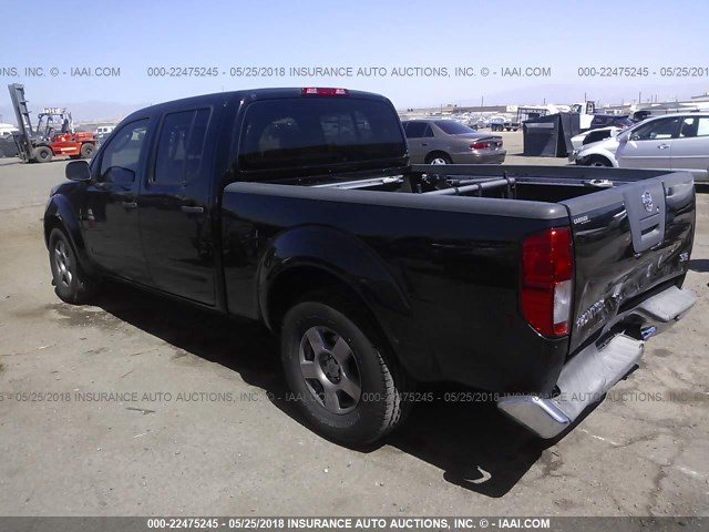 1N6AD09U88C430378 - 2008 NISSAN FRONTIER CREW CAB LE/SE/OFF ROAD BLACK photo 3