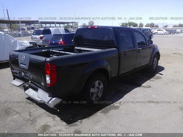 1N6AD09U88C430378 - 2008 NISSAN FRONTIER CREW CAB LE/SE/OFF ROAD BLACK photo 4