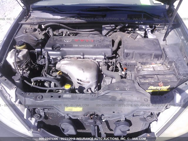 4T1BE32K86U141079 - 2006 TOYOTA CAMRY LE/XLE/SE მწვანე ფოტო 10