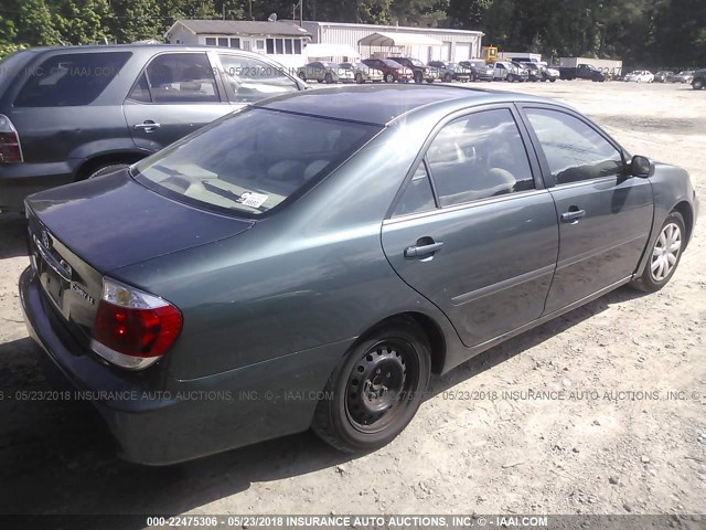 4T1BE32K86U141079 - 2006 TOYOTA CAMRY LE/XLE/SE მწვანე ფოტო 4