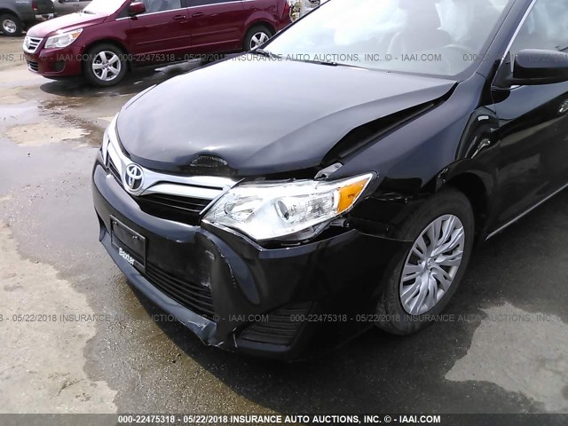 4T4BF1FK4ER401817 - 2014 TOYOTA CAMRY L/SE/LE/XLE შავი ფოტო 6