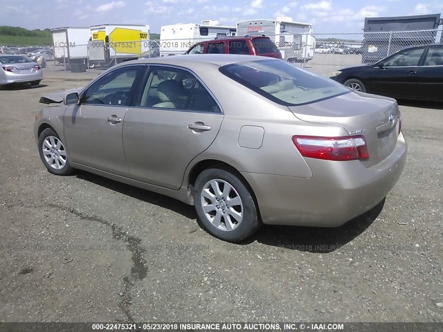 4T4BE46K19R105695 - 2009 TOYOTA CAMRY SE/LE/XLE 金色 照片 3