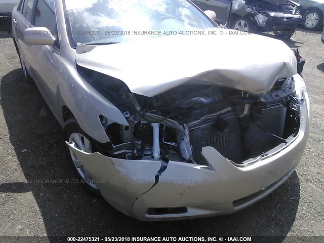 4T4BE46K19R105695 - 2009 TOYOTA CAMRY SE/LE/XLE 金色 照片 6