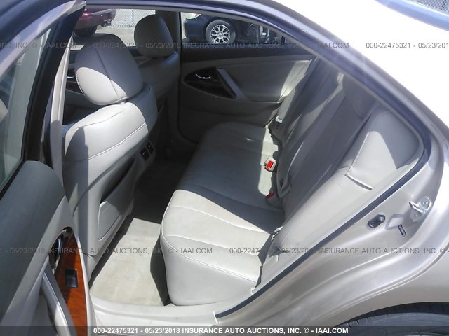 4T4BE46K19R105695 - 2009 TOYOTA CAMRY SE/LE/XLE 金色 照片 8