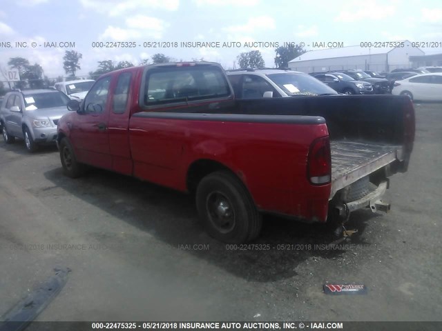 2FTRX17WX4CA55735 - 2004 FORD F-150 HERITAGE CLASSIC RED photo 3