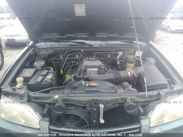 4S2DF58X524608451 - 2002 ISUZU AXIOM XS Yaşıl foto 10