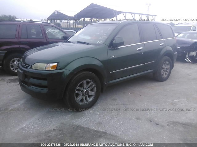 4S2DF58X524608451 - 2002 ISUZU AXIOM XS Yaşıl foto 2