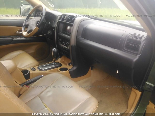 4S2DF58X524608451 - 2002 ISUZU AXIOM XS Yaşıl foto 5