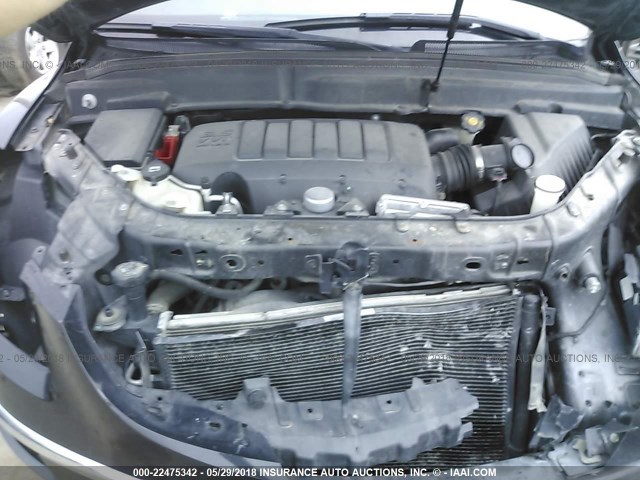 5GALVBEDXAJ191803 - 2010 BUICK ENCLAVE CXL 黑色 照片 10