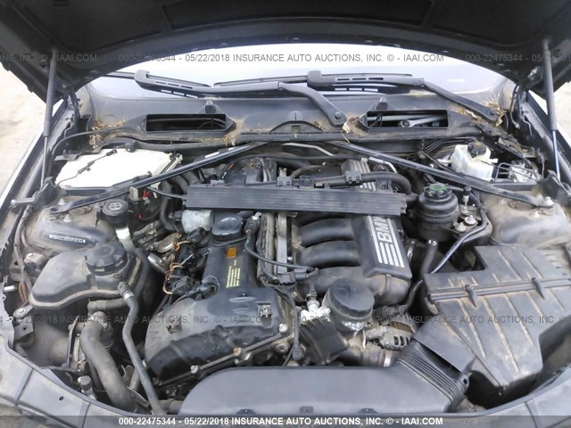 WBAVC73557KP35193 - 2007 BMW 328 XI SULEV BLACK photo 10