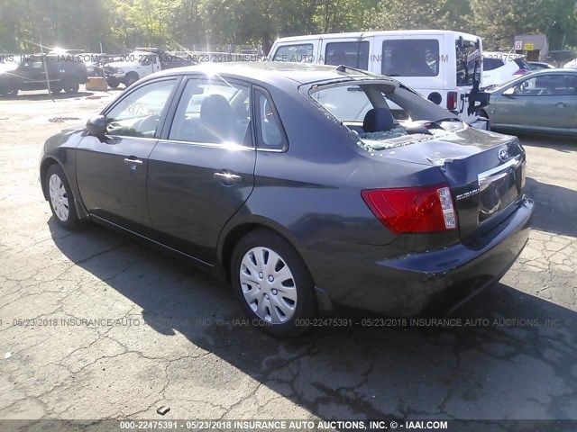 JF1GE61699H515038 - 2009 SUBARU IMPREZA 2.5I GRAY photo 3