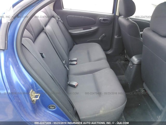 1B3ES56C34D530543 - 2004 DODGE NEON SXT BLUE photo 8