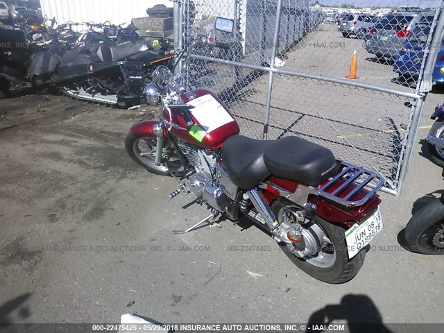 1HFSC18001A503281 - 2001 HONDA VT1100 C RED photo 3