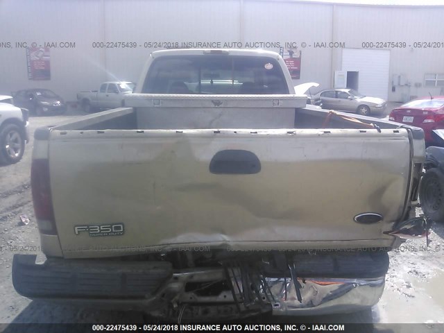 1FTWW33F91EC06626 - 2001 FORD F350 TAN photo 6