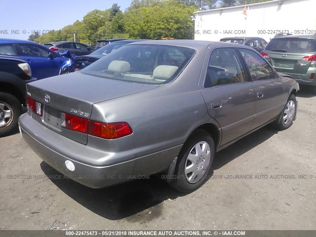 4T1BG22K71U047093 - 2001 TOYOTA CAMRY CE/LE/XLE 灰色 照片 4