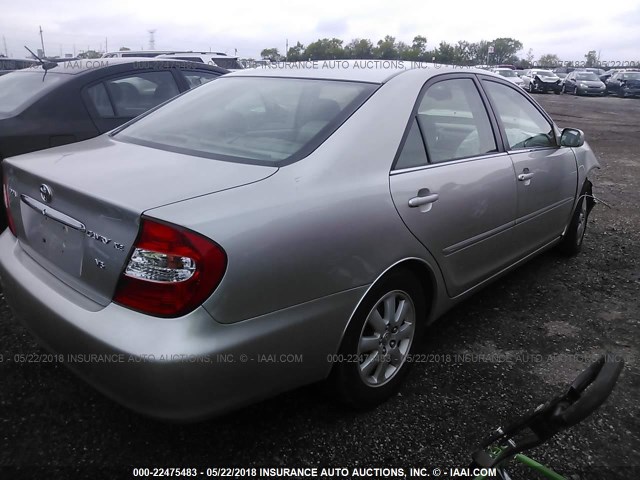 4T1BF30K53U061489 - 2003 TOYOTA CAMRY LE/XLE/SE Gümüş foto 4