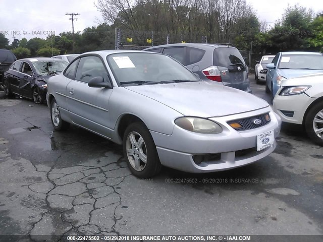 3FAFP11393R103223 - 2003 FORD ESCORT ZX2 SILVER photo 1