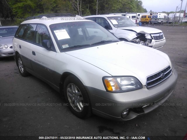 4S3BH675027637910 - 2002 SUBARU LEGACY OUTBACK AWP TAN photo 1