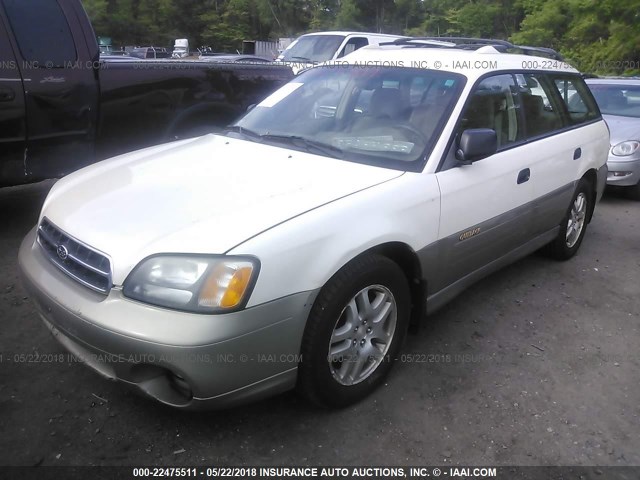 4S3BH675027637910 - 2002 SUBARU LEGACY OUTBACK AWP 棕色 照片 2