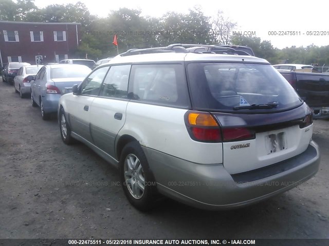 4S3BH675027637910 - 2002 SUBARU LEGACY OUTBACK AWP 棕色 照片 3