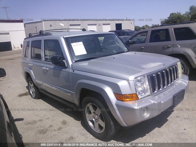 1J4RG4GK6AC140713 - 2010 JEEP COMMANDER SPORT ვერცხლისფერი ფოტო 1