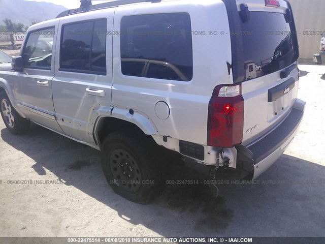 1J4RG4GK6AC140713 - 2010 JEEP COMMANDER SPORT ვერცხლისფერი ფოტო 6