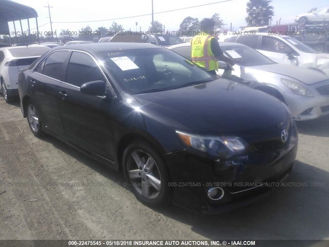 4T1BF1FK1DU206282 - 2013 TOYOTA CAMRY L/SE/LE/XLE 黑色 照片 1
