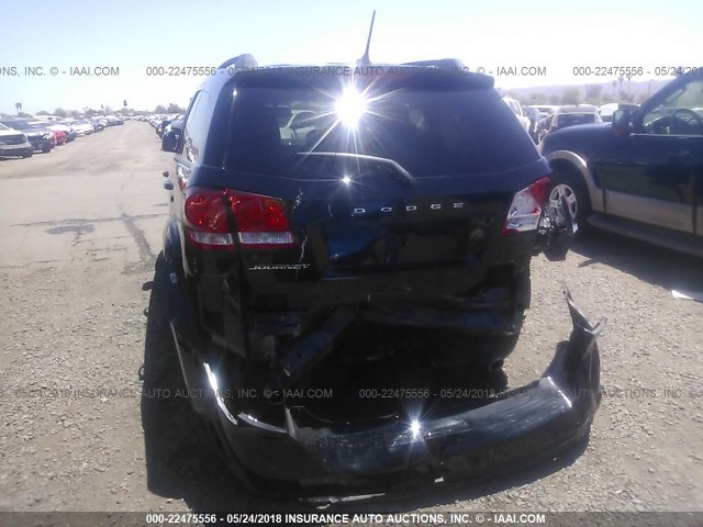 3C4PDCBG1HT501220 - 2017 DODGE JOURNEY SXT BLACK photo 6