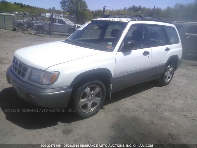 JF1SF6557XH721934 - 1999 SUBARU FORESTER S/S LIMITED WHITE photo 2
