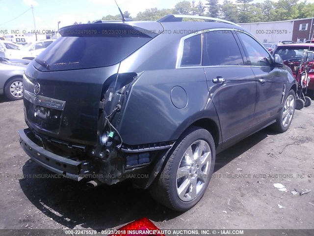 3GYFNFEY7AS553634 - 2010 CADILLAC SRX PREMIUM COLLECTION GRAY photo 4