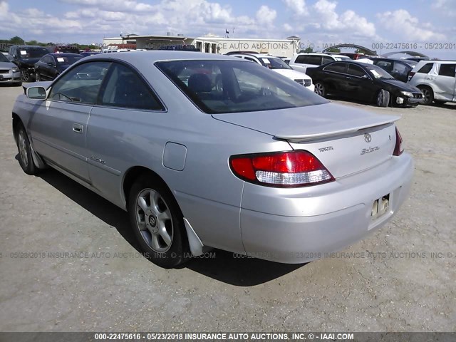 2T1CF22P51C845693 - 2001 TOYOTA CAMRY SOLARA SE/SLE Gümüş foto 3