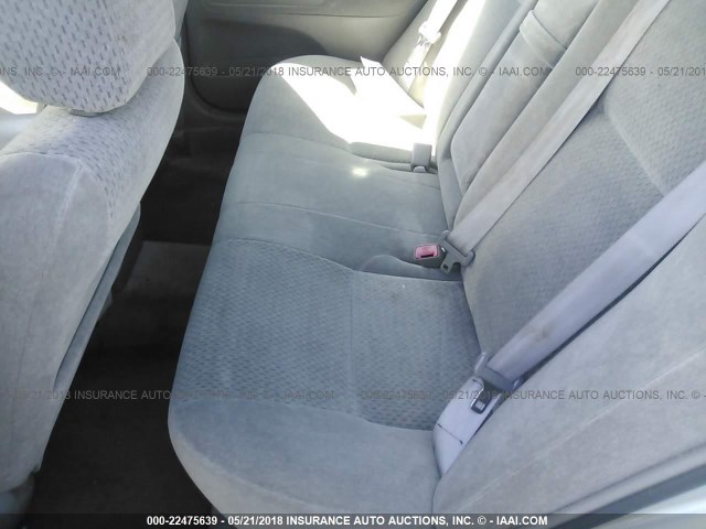 4T1BE32KX2U068064 - 2002 TOYOTA CAMRY LE/XLE/SE ვერცხლისფერი ფოტო 8