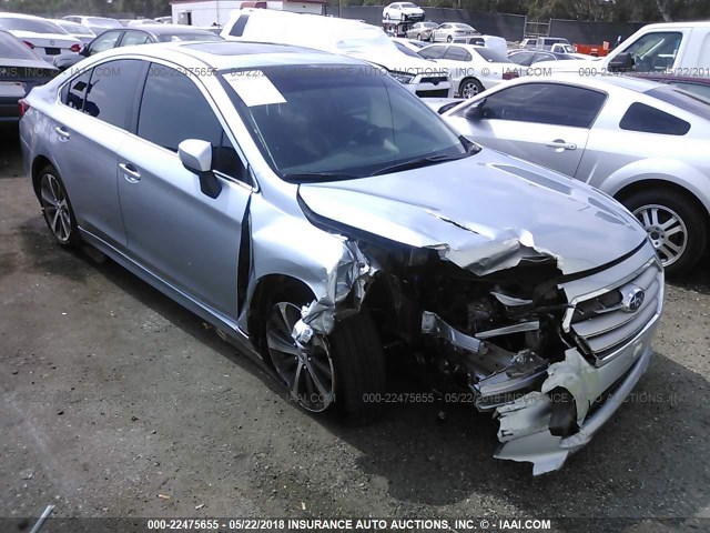 4S3BNAL61G3053718 - 2016 SUBARU LEGACY 2.5I LIMITED SILVER photo 1