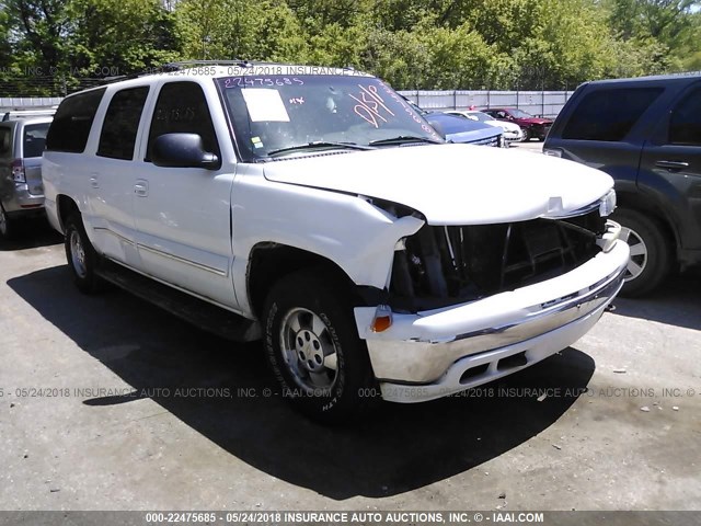 1GNFK16Z93J258796 - 2003 CHEVROLET SUBURBAN K1500 WHITE photo 1