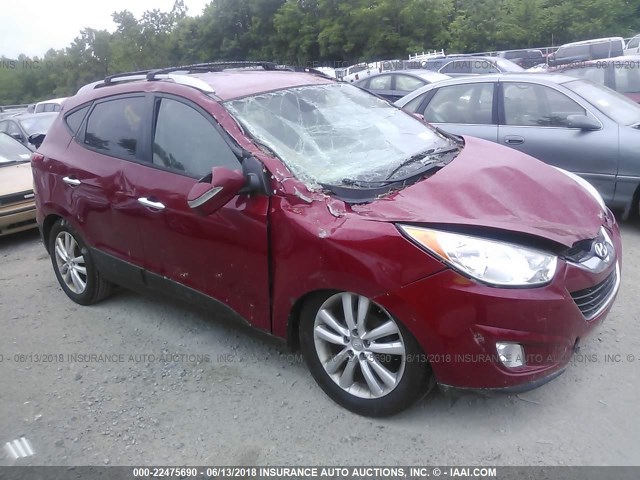 KM8JU3AC2BU210254 - 2011 HYUNDAI TUCSON GLS/LIMITED 红色 照片 1