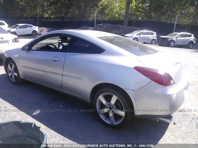 1G2ZM151764178738 - 2006 PONTIAC G6 GTP SILVER photo 3